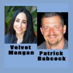 Velvet Mangan and Patrick Babcock